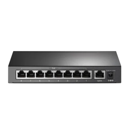 Switch de bureau TP-Link TL-SF1009P 9 ports 10/100 Mbps avec PoE + 8 ports