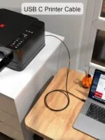 Cable USB B to USB C Printer – Image 2
