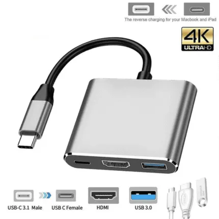 USB Type-C 3-in-1 Hub