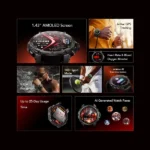 oraimo Watch GT 1.43" AMOLED 3ATM GPS Smart Watch with 2 Replaceable Straps – Image 3