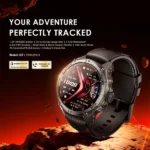oraimo Watch GT 1.43" AMOLED 3ATM GPS Smart Watch with 2 Replaceable Straps – Image 4