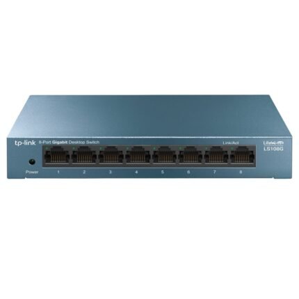 SWITCH TP-LINK GIGABIT 8-PORTS Ethernet (10/100/1000) Bleu (LS108G)