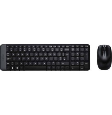 Clavier et souris sans fil Logitech MK220 Azerty