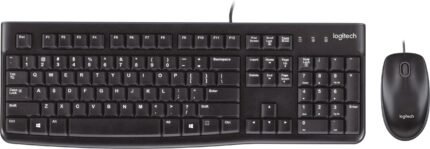 CLAVIER SOURIS LOGITECH AVEC FIL MK120