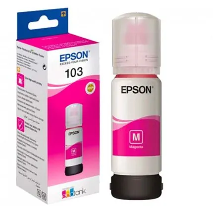 Epson 103 Magenta – Bouteille d’encre Epson EcoTank d’origine