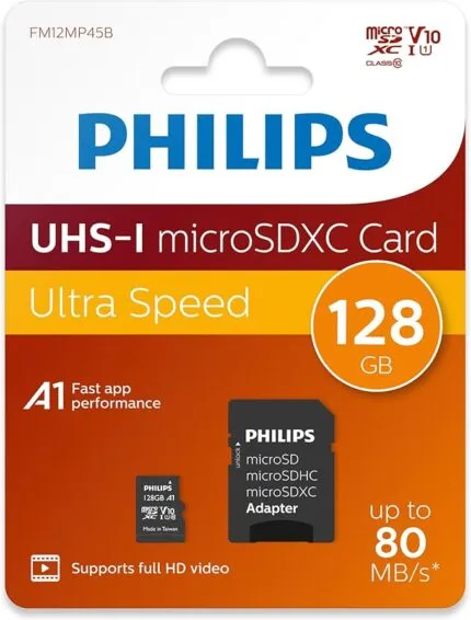 Philips Carte micro SDXC 128 Go