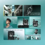 oraimo SpaceBuds Air+ Écouteurs True Wireless avec Finition Métallique et Résistance IPX4 – Image 4