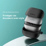 oraimo SpaceBuds Air+ Écouteurs True Wireless avec Finition Métallique et Résistance IPX4 – Image 2