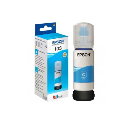 Epson 103 Cyan - Bouteille d'encre Epson EcoTank d'origine