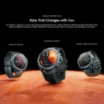 oraimo Watch GT 1.43" AMOLED 3ATM GPS Smart Watch with 2 Replaceable Straps – Image 9