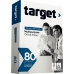 Ramette de 500 feuilles format A4 80g blanc TARGET PROFESSIONAL