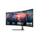 Minifire MFG34C5Q Écran Gaming 34 Pouces, 2K UWQHD, 165Hz, 1ms