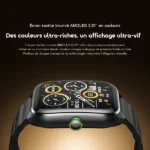 oraimo Watch Nova 2 Montre connectée à écran tactile incurvé AMOLED IP68 de 2,01 pouces – Image 6