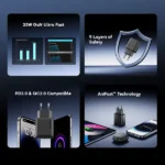 oraimo PowerGaN 251 25W GaN Fast Mini Charger Set – Image 8