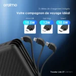 oraimo Traveler Link 27 27000mAh 12W Power Bank opb-p5271 – Image 3