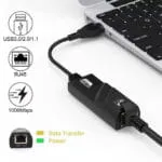 Adaptateur réseau 1000 Mbps USB 3.0 vers RJ45 Adaptateur Ethernet LAN Carte réseau 100/1000 Mbps pour ordinateur portable – Image 2
