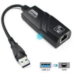 Adaptateur réseau 1000 Mbps USB 3.0 vers RJ45 Adaptateur Ethernet LAN Carte réseau 100/1000 Mbps pour ordinateur portable