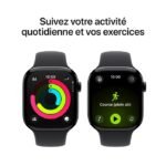 Apple Watch Series 11 GPS Aluminium-46mm-Jet Black-Noir – Image 2