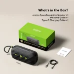 oraimo SpaceBox Active 25W Portable Speaker with FM Radio & Custom EQ