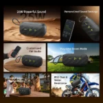 oraimo SpaceBox Active 25W Portable Speaker with FM Radio & Custom EQ – Image 3