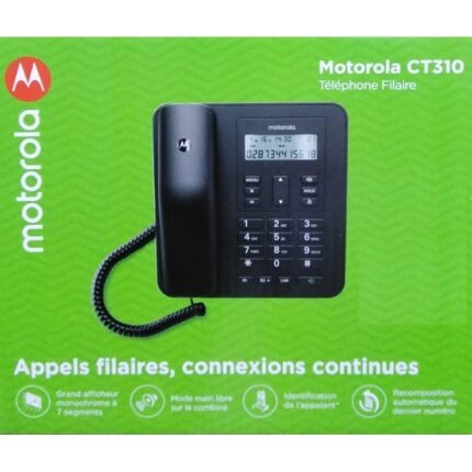 Motorola Télephone Fixe Libres CT310