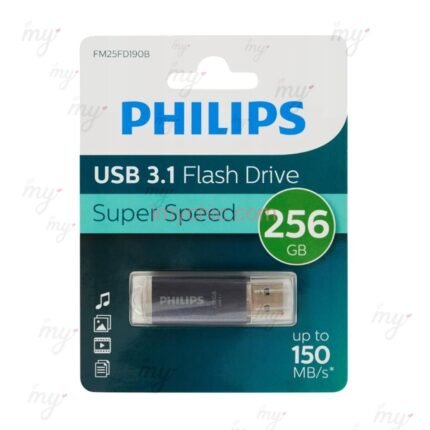 Clé USB3.1 Flash Drive 256 Go Haute Vitesse jusqu’à 150 Mo/s Philips FM25FD190B
