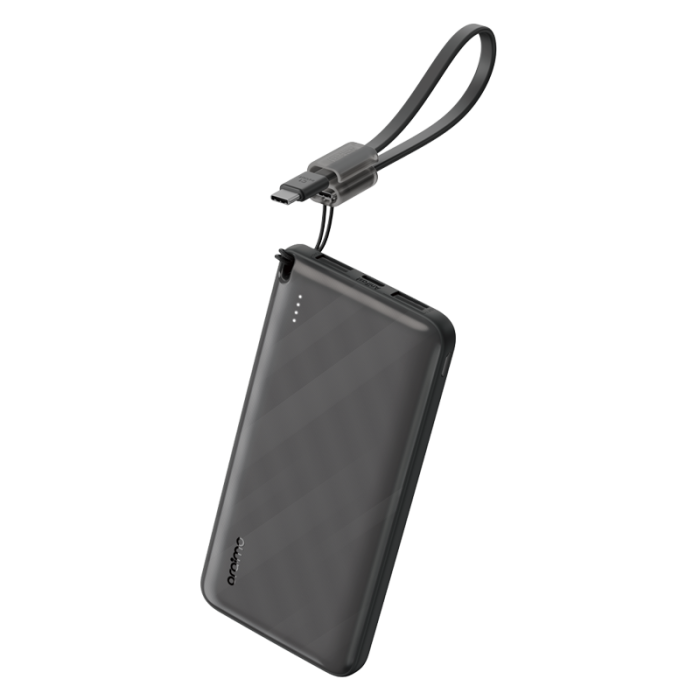 Oraimo PowerFlow L1 Power Bank 10000 mAh 15W - Black