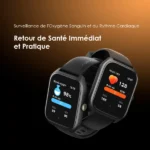 oraimo Watch 5 Lite/Max Montre intelligente IP68 HD 2,01 pouces – Image 4