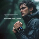 oraimo Watch 5 Lite/Max Montre intelligente IP68 HD 2,01 pouces – Image 3