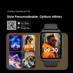 oraimo Watch 5 Lite/Max Montre intelligente IP68 HD 2,01 pouces – Image 7