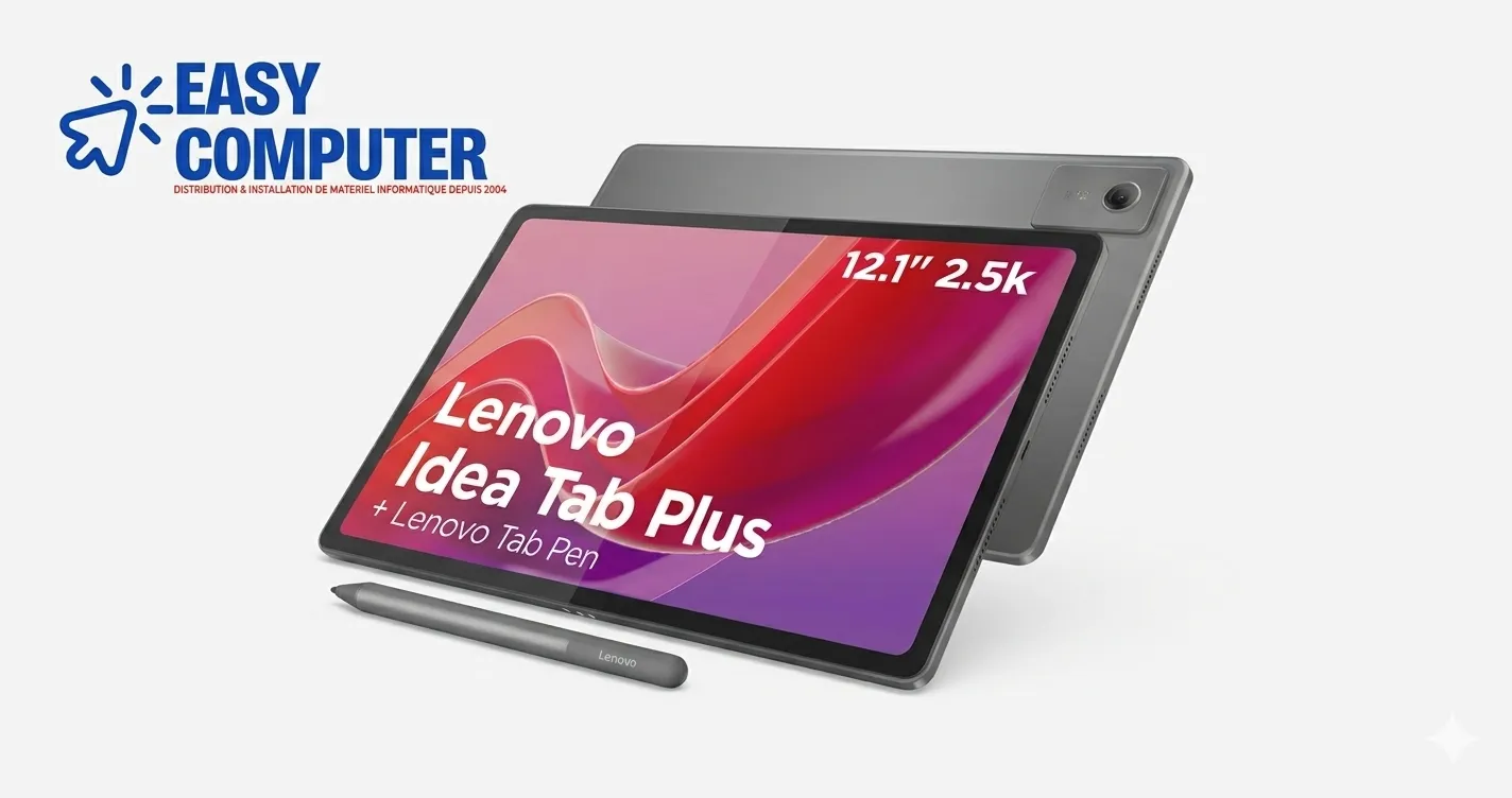 Lenovo Idea Tab Plus 6Go 128Go avec stylet - Easy Computer Casablanca