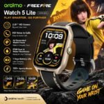 oraimo Watch 5 Lite 2.01 HD SCREEN OSW804
