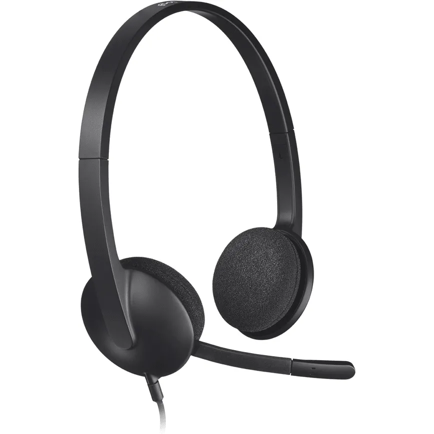 Logitech H340 casque USB avec micro noir - Easy Computer Casablanca
