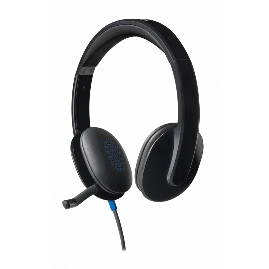 Logitech H540 casque USB avec micro noir - Easy Computer Casablanca