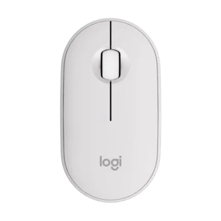 Logitech Pebble 2 M350S souris Bluetooth silencieuse blanche - Easy Computer Casablanca