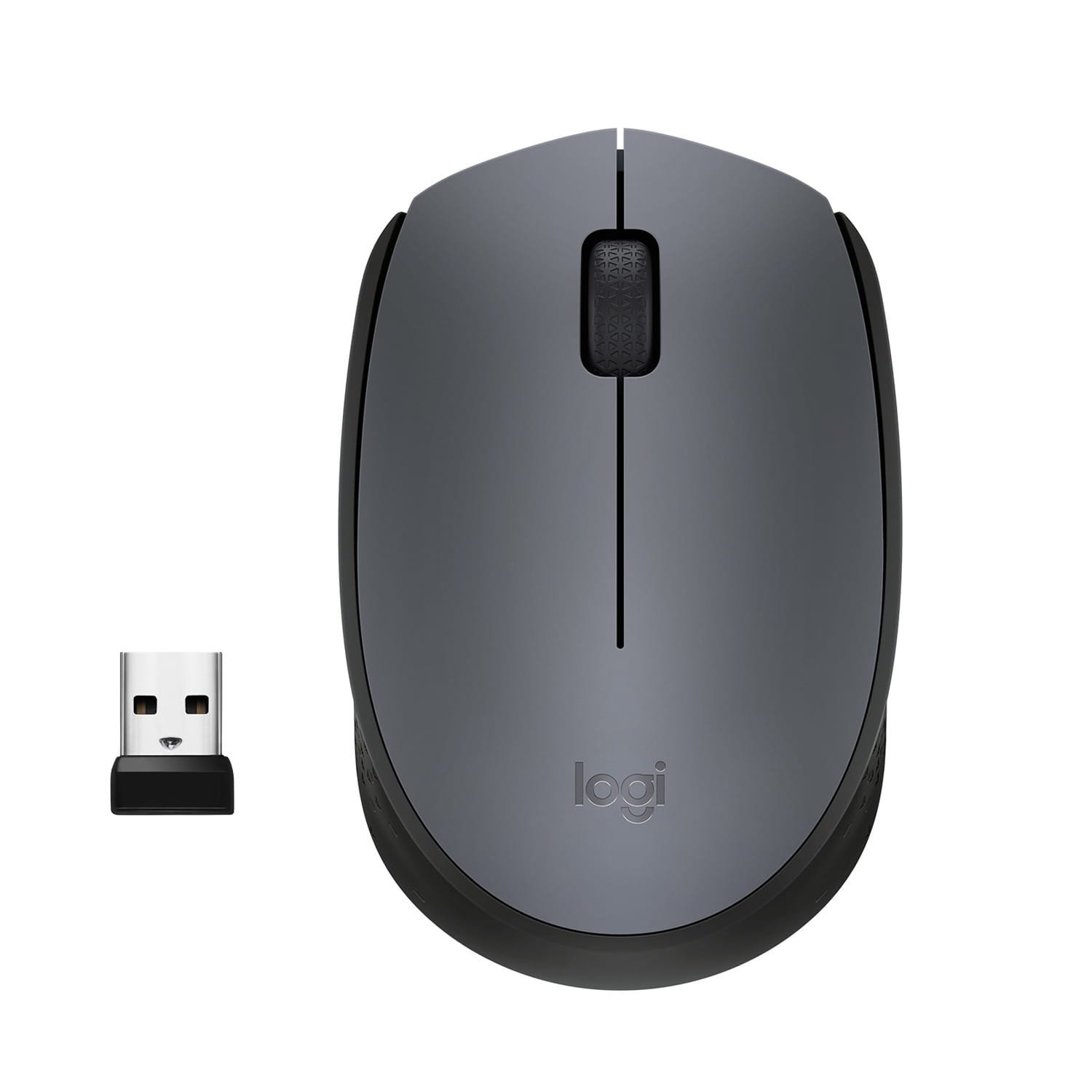 M170 Logitech M170 – Souris Sans Fil Grise, Ambidextre – Image 1