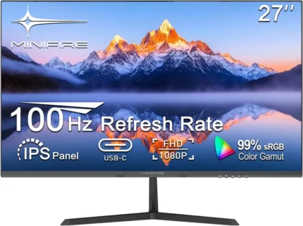 Minifire MF24C1 écran 24 pouces incurvé Full HD 100 Hz - Easy Computer Casablanca