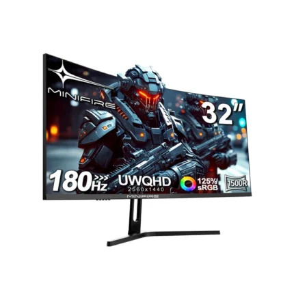Minifire MFG32C3Q écran gamer 32 pouces incurvé WQHD 180 Hz - Easy Computer Casablanca