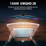 Minifire MFG32C3Q – Écran Gamer 32" Incurvé WQHD 180 Hz – Image 4