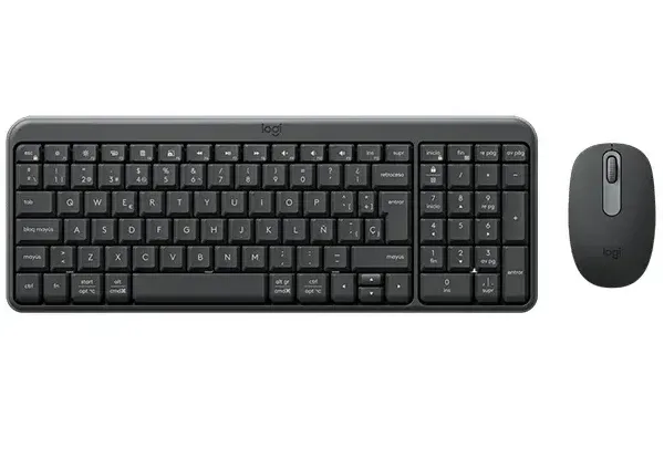 Logitech MK250 clavier et souris sans fil Bluetooth graphite - Easy Computer Casablanca