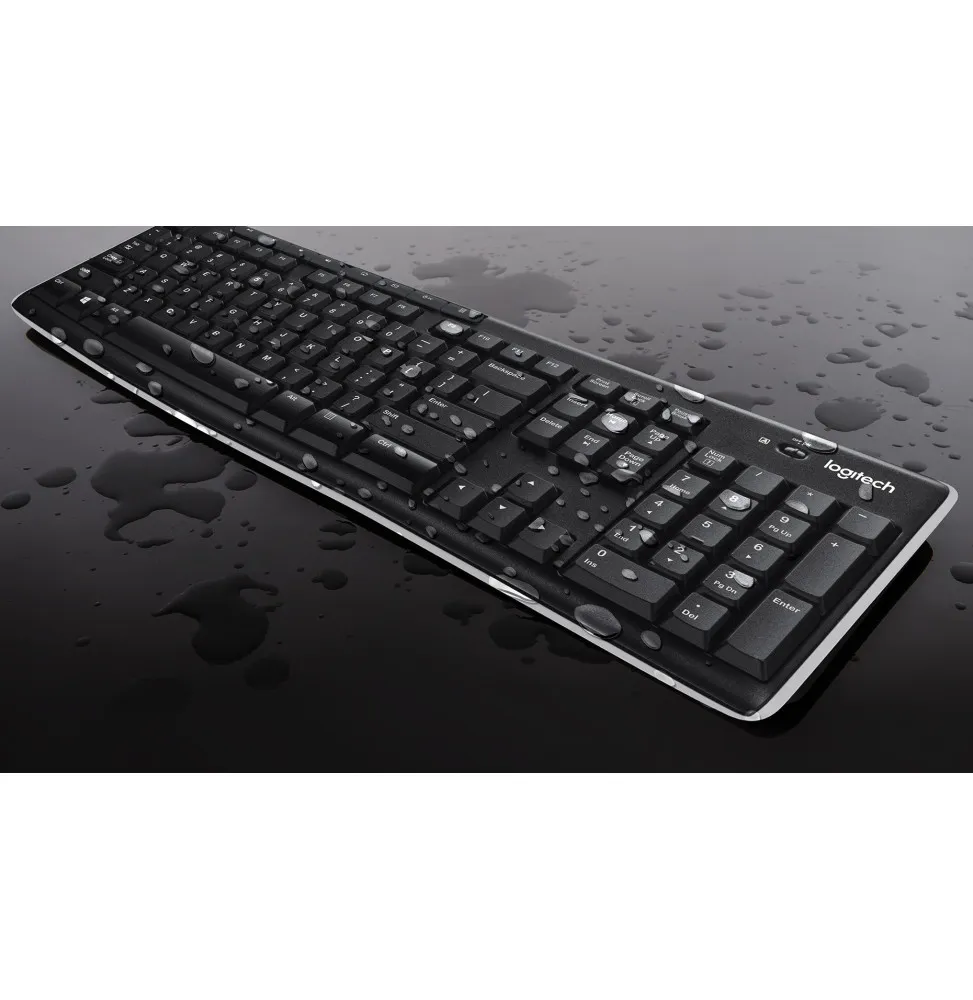 Logitech MK270 clavier et souris sans fil sur un bureau - Easy Computer Casablanca