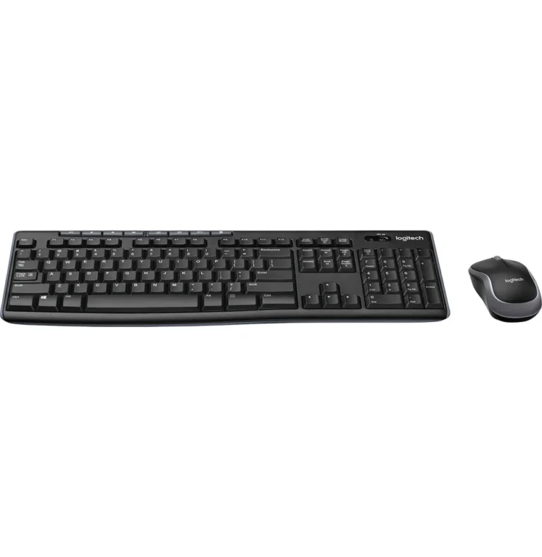 Logitech MK270 clavier et souris sans fil sur un bureau - Easy Computer Casablanca
