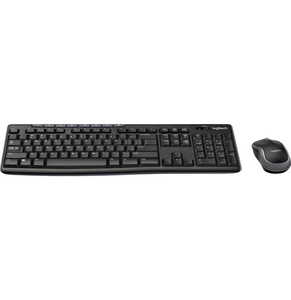 Logitech MK270 clavier et souris sans fil sur un bureau - Easy Computer Casablanca